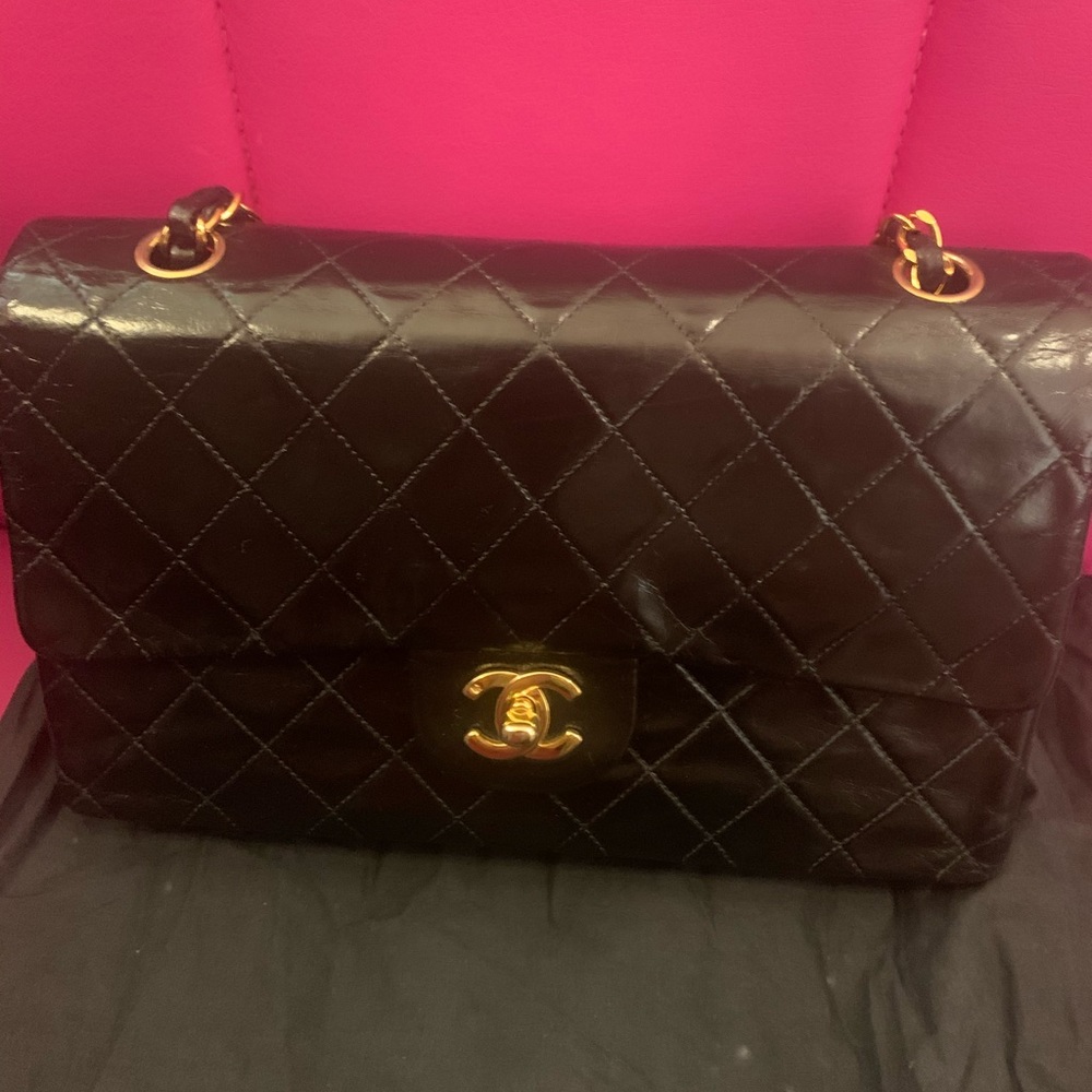 Authentic Vintage Chanel Double Flap